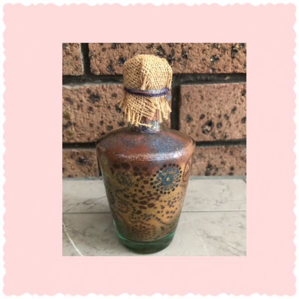 Aussie Map Sand Art Bottle - Image 2