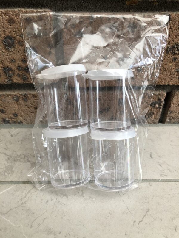Plastic Craft Bottles (pack of 4) - Image 2