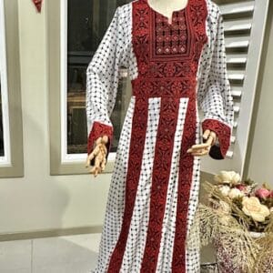 Palestinian Keffiyeh tatreez Thobe