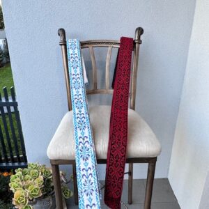 Palestinian Embroidered Tatreez Belts