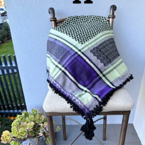 Colorful Palestinian Keffiyeh