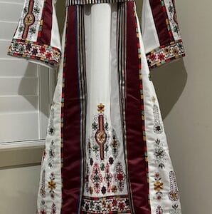 Malaka Embroidered Thobe Tatreez